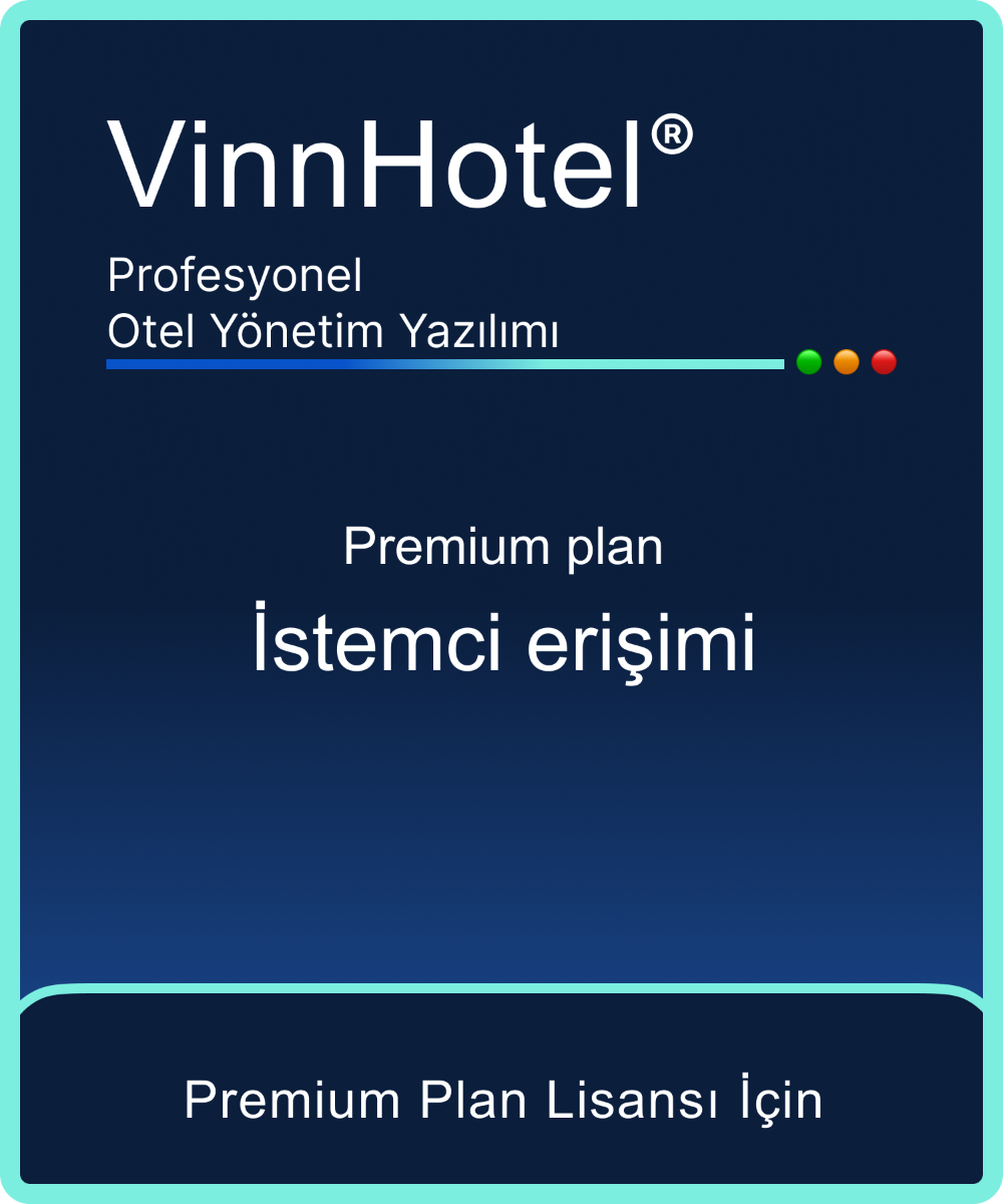 Premium plan istemci erişimi resmi