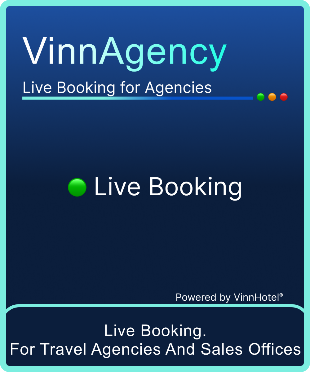 VinnAgency Live Booking resmi