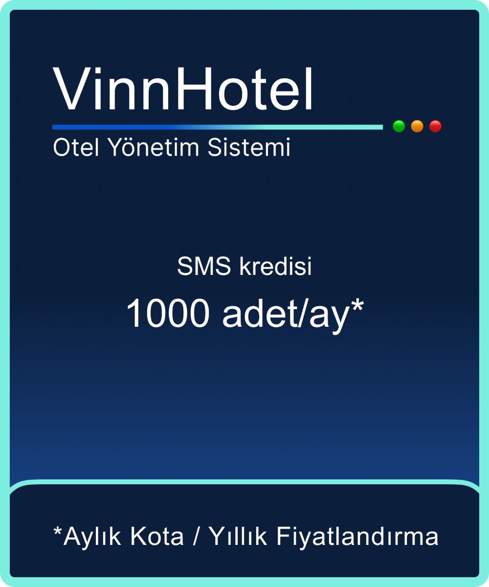 1000 SMS Kredisi/ay resmi