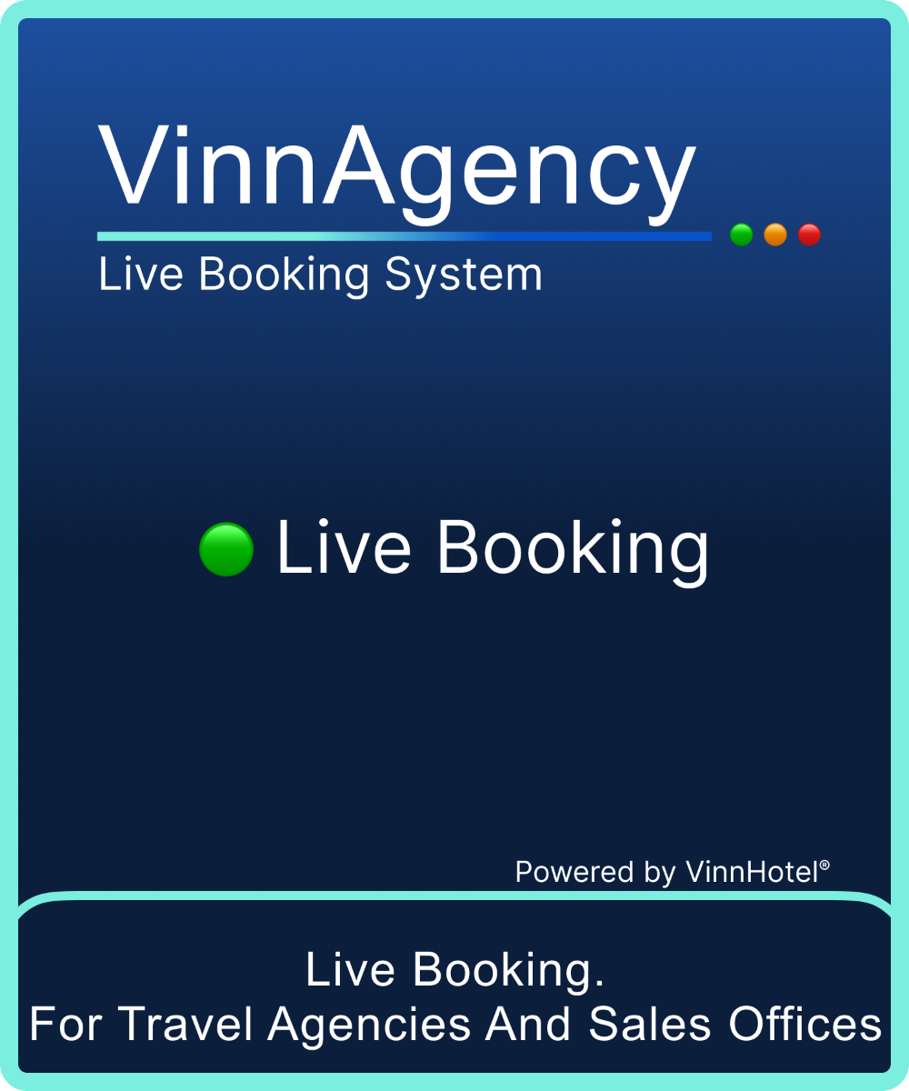 VinnAgency Live Booking resmi