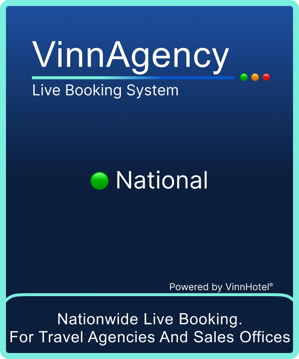 VinnAgency Live Booking - National resmi
